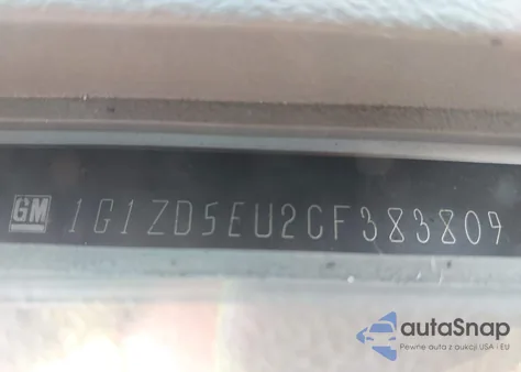 2012 Chevrolet Malibu 2Lt from USA, damaged, VIN 1G1ZD5EU2CF383809